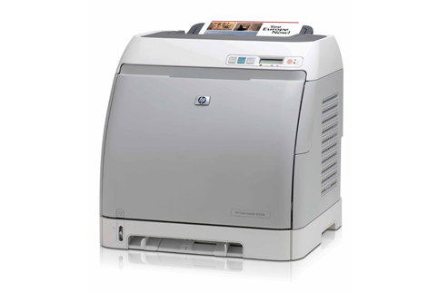 Почему принтер hp color laserjet 2605 печатает черно белым а не цветным