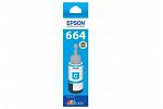 Epson T664 Cyan Ink Tank (Genuine)