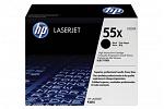 HP CE255X #55X Black Toner Cartridge (Genuine)