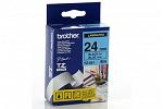 Brother TZ551 Laminated Black on Blue Tape - 24mm x 8m (Genuine)