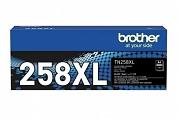 Brother TN258XLBK Black High Yield Toner Cartridge (Genuine)