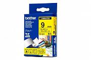 Brother TZ621 Laminated Black on Yellow Tape - 9mm x 8m (Genuine)