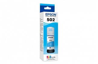 Epson T502 Cyan Eco Tank Ink (Genuine)