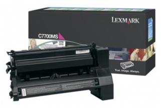 Lexmark C7700MS Magenta Prebate Toner Cartridge (Genuine)