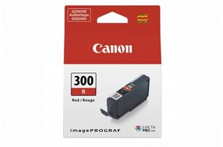 Canon PFI300R Red Ink (Genuine)