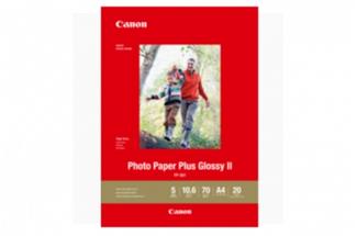 Canon A4 Photo Paper Plus Glossy II 20 Sheets PP301A4